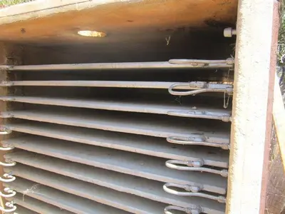 Dryer, Tray, Vacuum, 450 SF, 15 Trays, C/st, JP Devine, #C737423