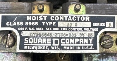 USED Square D 8965 J0-6