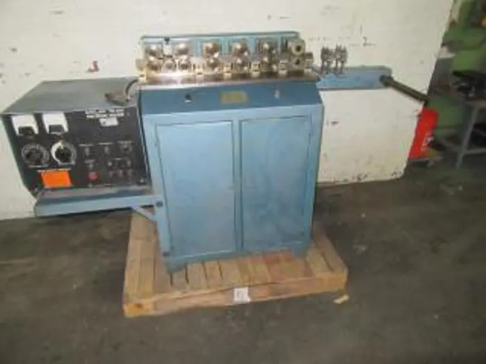 2466-140 N. Ferrara Tube Forming Machine with Welder, Model #056-07-TUBE