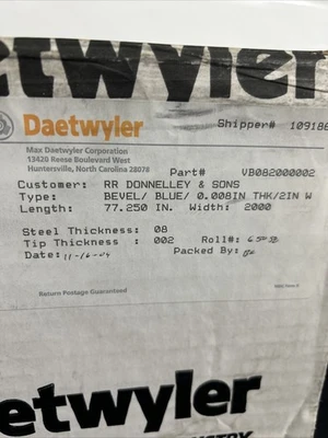 NEW DAETWYLER VB082000002