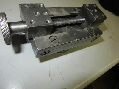 1840-700 ORNAMENTAL & ENGINE TURNING WORK HOLDING Self Centering VISE-WATCH MAKERS, JEWELERS