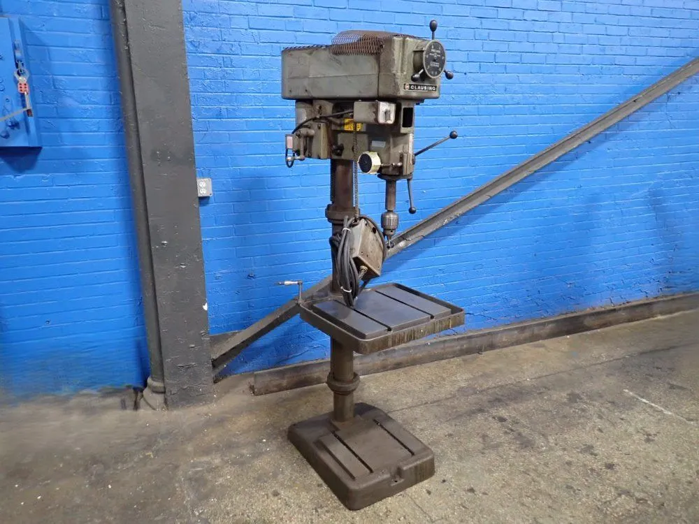 Used CLAUSING 2276 Heavy Duty & Sensitive Single Spindle Drills Ohio US | HGR 24 #946219