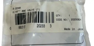 NEW TREGASKISS R-2246 VALVE 5/16" R2246