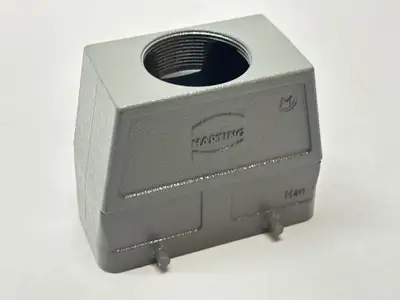 New | in-Stock HARTING 19 62 816 0428,Han 16EMC/B-HTE-M40 (HT) Connector Accessories Michigan US | Maverick Industrial Sales #1461015