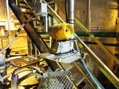 De Laval 60 x 30 perforate basket centrifuge, 316SS.