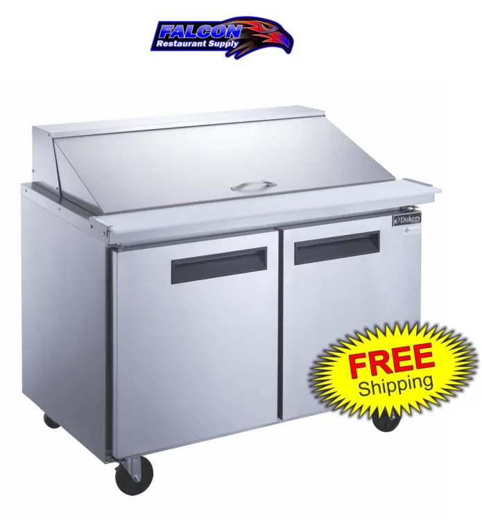 New | in-Stock Dukers _UNKNOWN_ Food Prep Tables Illinois US | Falcon Restaurant Supply #1376879