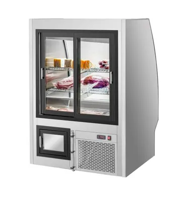 Migali 3 Ft Deli Display Case, Curved Glass