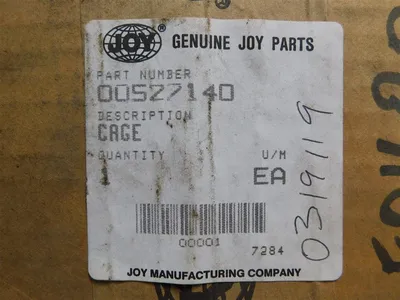 Joy Mfg. Co. 00527140 Valve Cage Inlet New