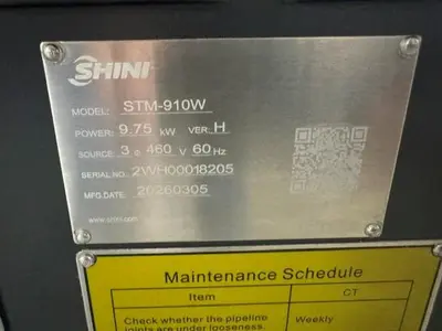New | in-Stock 2026 SHINI STM-910W Temperature Controls Massachusetts US | Absolute Machinery #1277631