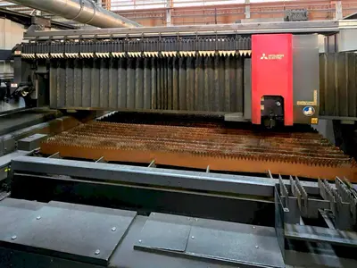 Used 2014 MITSUBISHI ML4020RX (S) 60XF Laser Cutters | Machine Factory Outlet #1267035