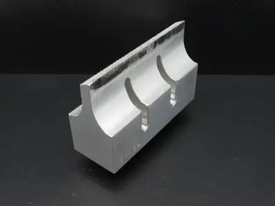SH152 Ultrasonic Welding Horn Slotted Aluminum Plate 4"W x 2.6"H