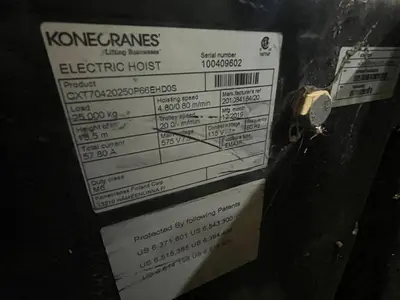 USED 2019 KONECRANES 25 TON