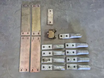 Double Fused Interrupter Switch 5 kV, 4160 Volts & Conduit Cabinet