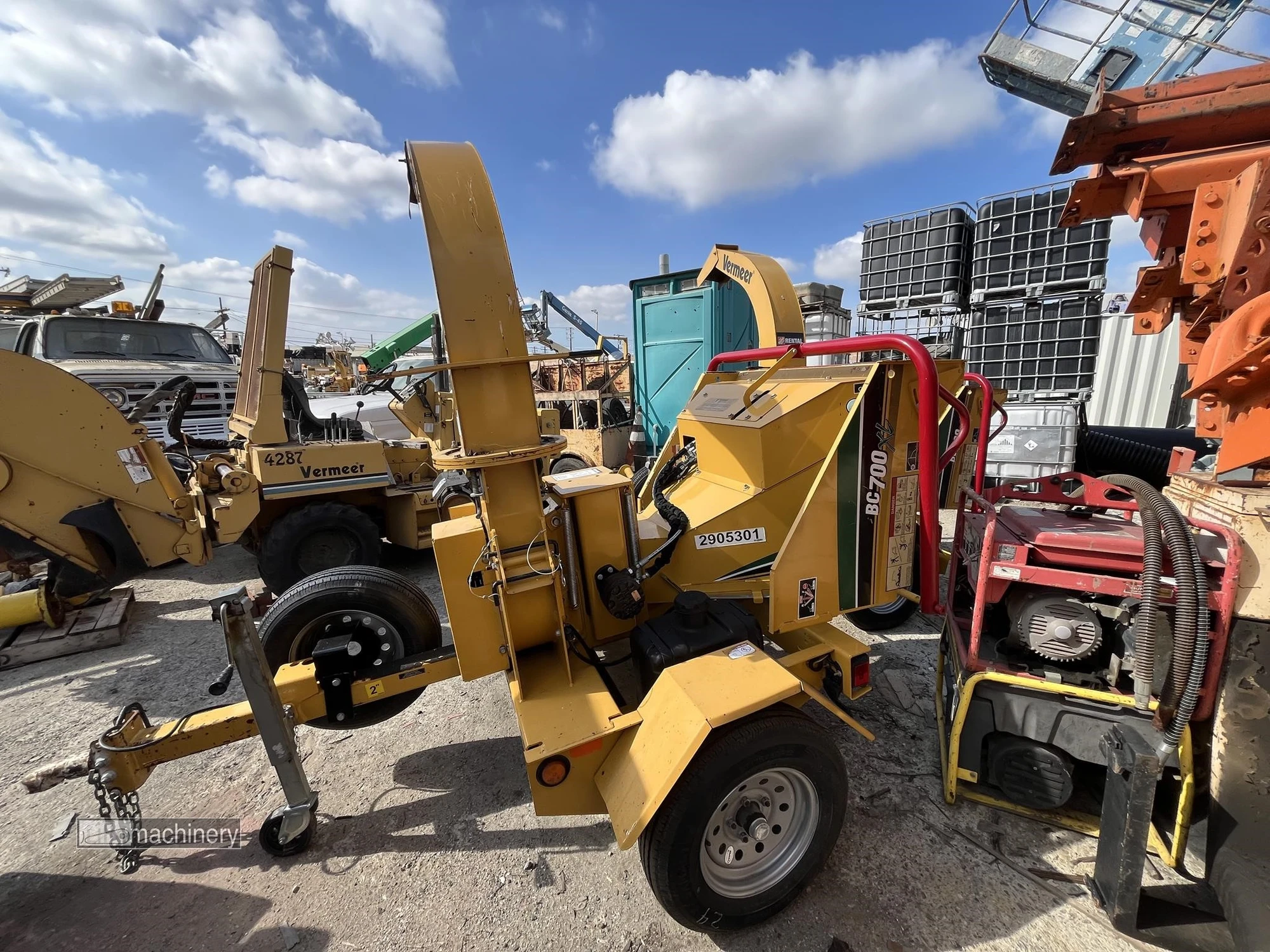 Used 2020 VERMEER BC700XL Wood Chippers California US | Lillo Machinery #1403841