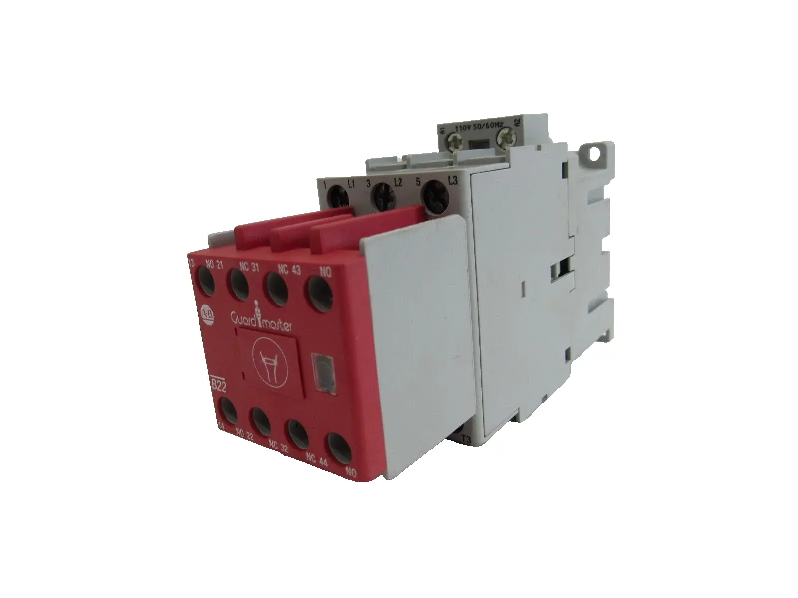 ALLEN BRADLEY 100S-C37KD22C SAFETY CONTACTOR 100SC37KD22C NEW, SURPLUS