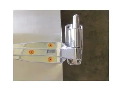 Stainless Steel Freezer Door for 76 1/2x35 1/2" Opening