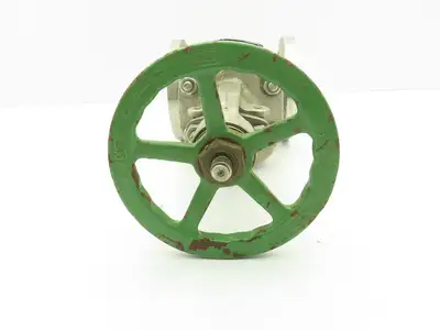 Newco 11F-C8M4-2 Manual  2" Flanged Stainless Gate Valve 150# Raised Face 4-Bolt