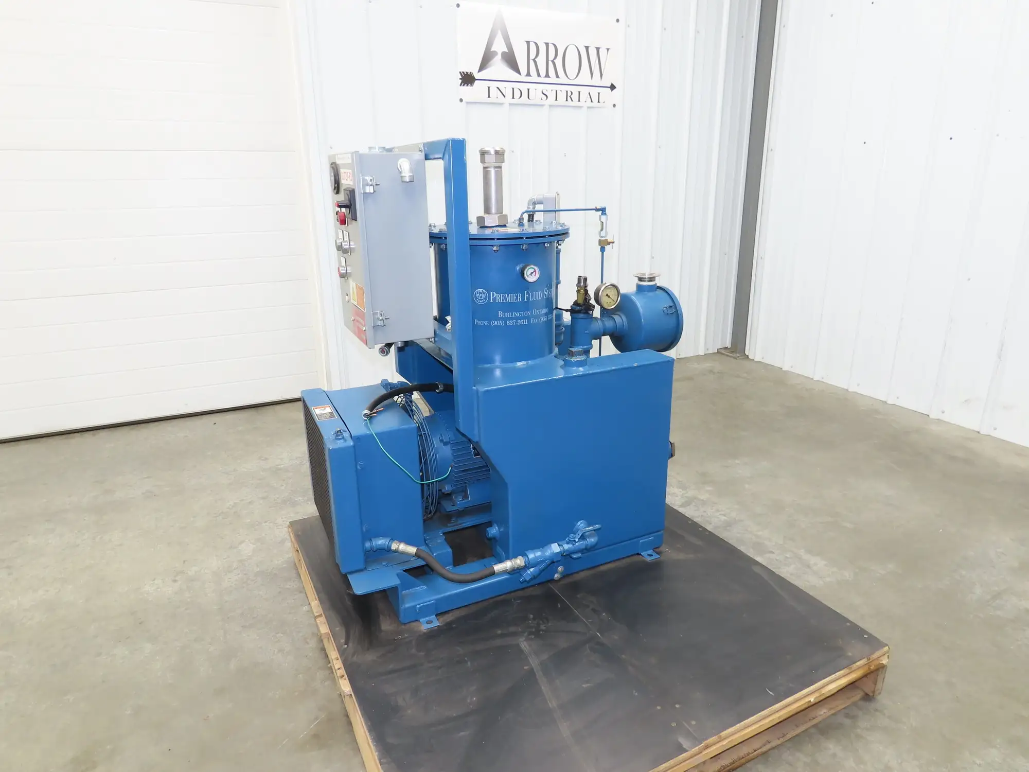 Travaini TRMB 40-110/RX Liquid Ring Vacuum Pump 4kw 5.5hp 230/460V 3Ph 25 Torr