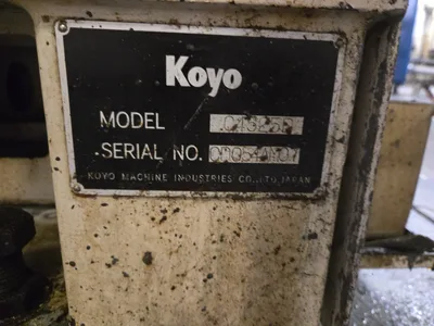 Koyo C4525D Finish Outer Diameter Grinding Machine; 3600m/Minute, Max Diameter 405mm, Max Width