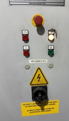 USED ERMAKSAN CNC POWERBEND PRO 3100-135