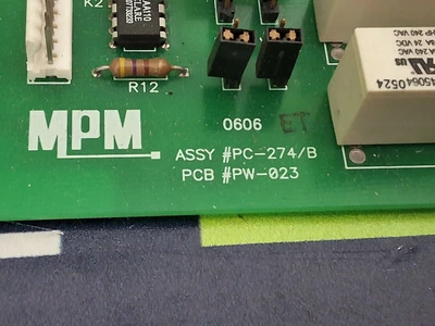 MPM PC-274 SPEEDLINE I/O CIRCUIT BOARD