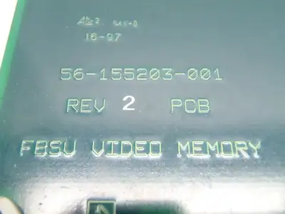 94-155204-001 | Simco Ramic SRC  REV A SRC PCB ASSY FBSU Video Memory VGA - Used