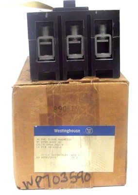 NEW WESTINGHOUSE 2612D74G07 CIRCUIT BREAKER 225A 3 POLES
