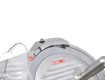 12-inch Belt-Driven Meat Slicer with Blade Locker - Super deal