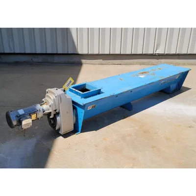 Used 9" dia. X 8' Orthman Feeder Screw Auger Conveyor