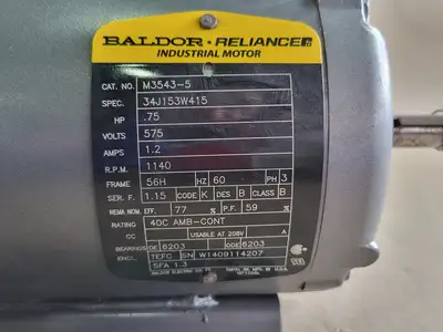 USED BALDOR M3543-5