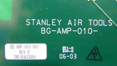 USED STANLEY AIR TOOLS BG-AMP-010-001
