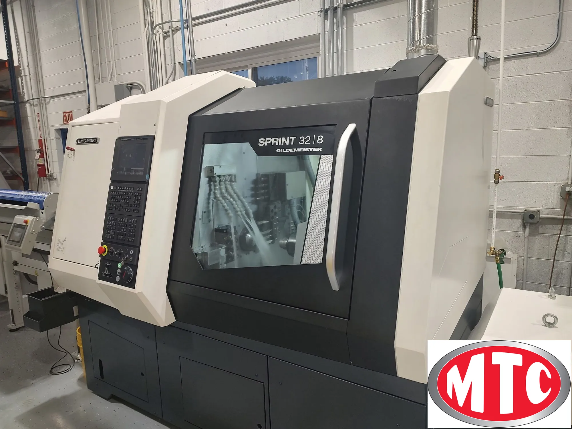 Used 2024 DMG MORI SPRINT 32/8 | Swiss Type CNC AUTO SCREW MACHINE