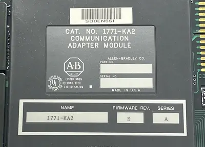 USED ALLEN-BRADLEY 1771-KA2