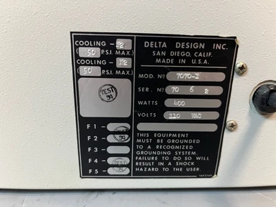 USED DELTA DESIGN 7070