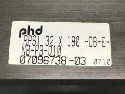 USED PHD INC RAS1 32 X 180-DB-E-NB-PB-Q10
