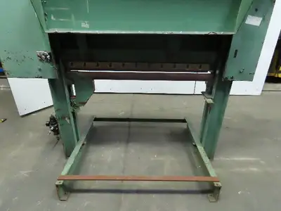 Mellon Eng. 16x36 41" Pneumatic Swing Cut-Off Shear 6-1/2" Stroke