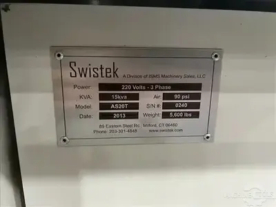 USED 2013 SWISTEK AS20T