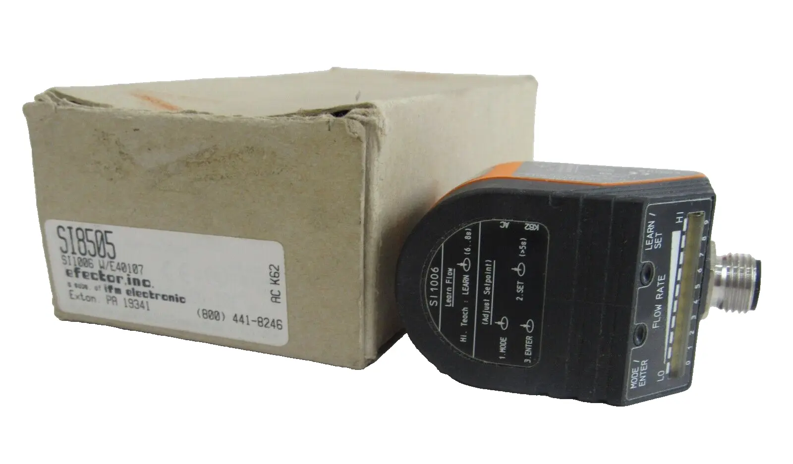 NEW IFM EFECTOR SI8505 FLOW MONITOR SENSOR SI 1006
