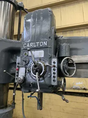6' X 17" CARLTON MODEL #3-A RADIAL ARM DRILL: STOCK #22070
