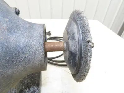 Dayton 4TJ99A Bench Buffer Grinder 6" 3450RPM 1/2 HP 120/240V 1/2" Arbor