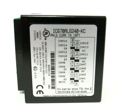 NEW GE FANUC IC670ALG240-KC ANALOG INPUT