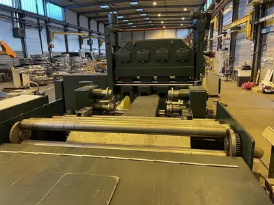 USED ZM 2050 X 4 MM DECOILING & CUT TO LENGTH & SLITTING