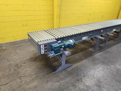 New | in-Stock 2018 INTELLIGRATED LIVE ROLLER CONVEYOR - V-BELT Roller Conveyors Wisconsin US | Packer City Sales #1297822
