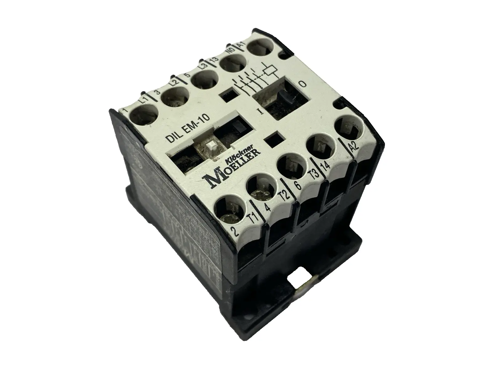 USED MOELLER MINIATURE CONTACTOR 3-POLE 051787