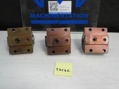 3x Lot of 3 Hardringe Boring Bar Holders Static 68x42mm w/ 30mm Center Key T42