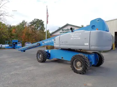 Used 2004 GENIE S105 Telescopic Boom Lifts Massachusetts US | Brookside Equipment Sales #1422142