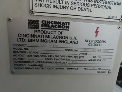 1998 CINCINNATI MILACRON HAWK 150 CNC Turning | MD Equipment Services LLC (23)