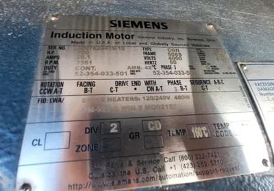 NEW SIEMENS 200 HP