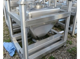 Used TOTE TOTE INC 12 CFT BIN Dish & Cone Bottom Tanks New York US | Michael Benalt Inc #1274226