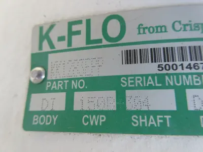 Various valve pallet, Mueller, K-Flo, etc., different sizes